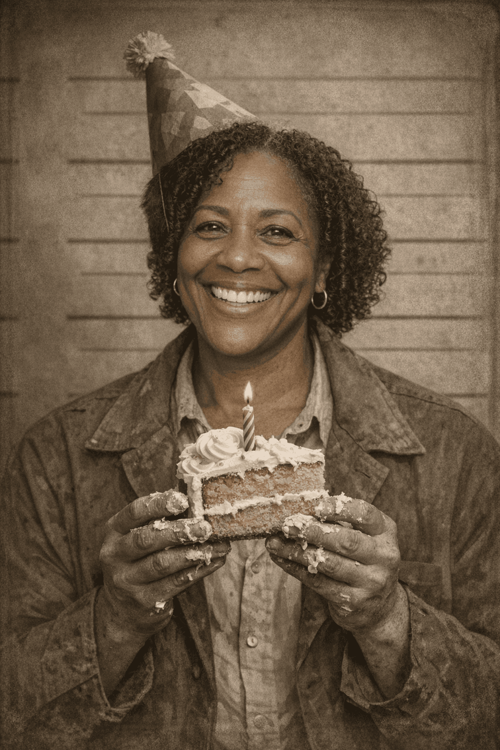 AI birthday card example for 50th birthday cards