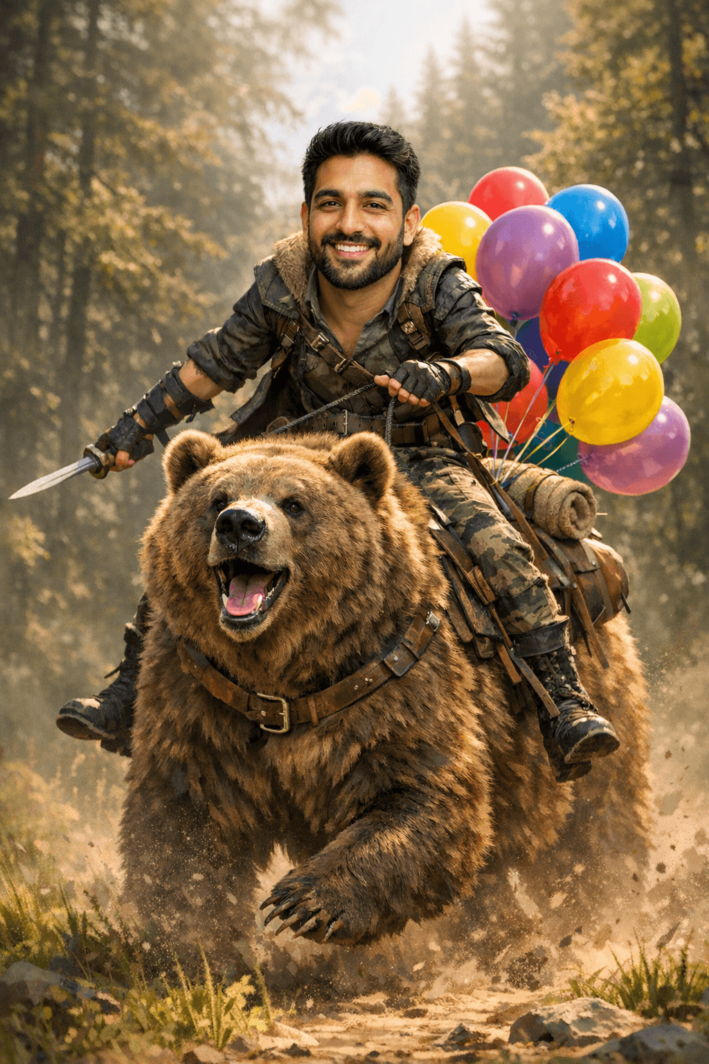 AI birthday card example for AI birthday card generator