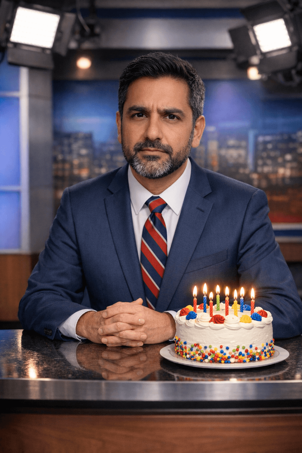 AI birthday card example for AI birthday wishes