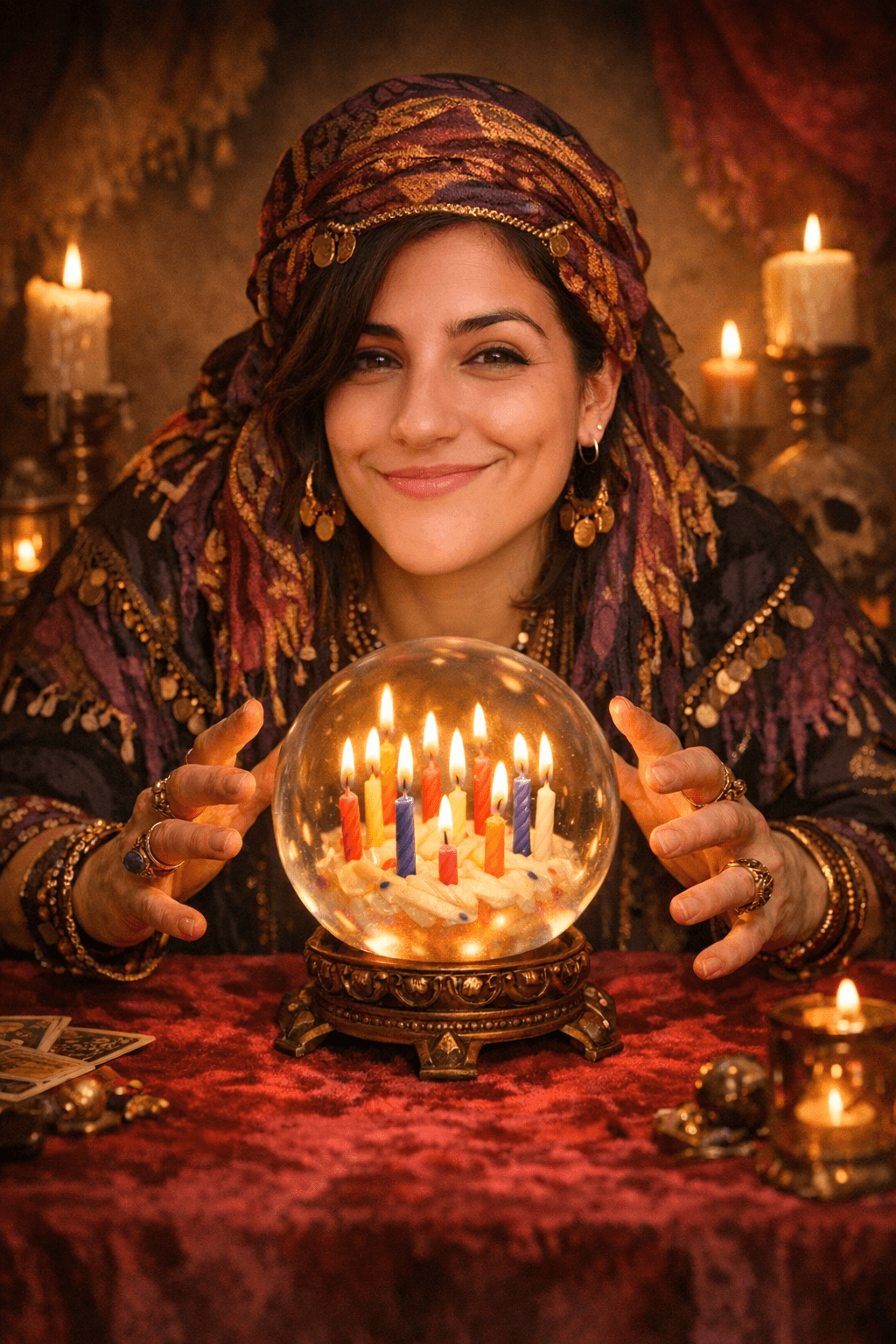 AI birthday card example for custom birthday cards