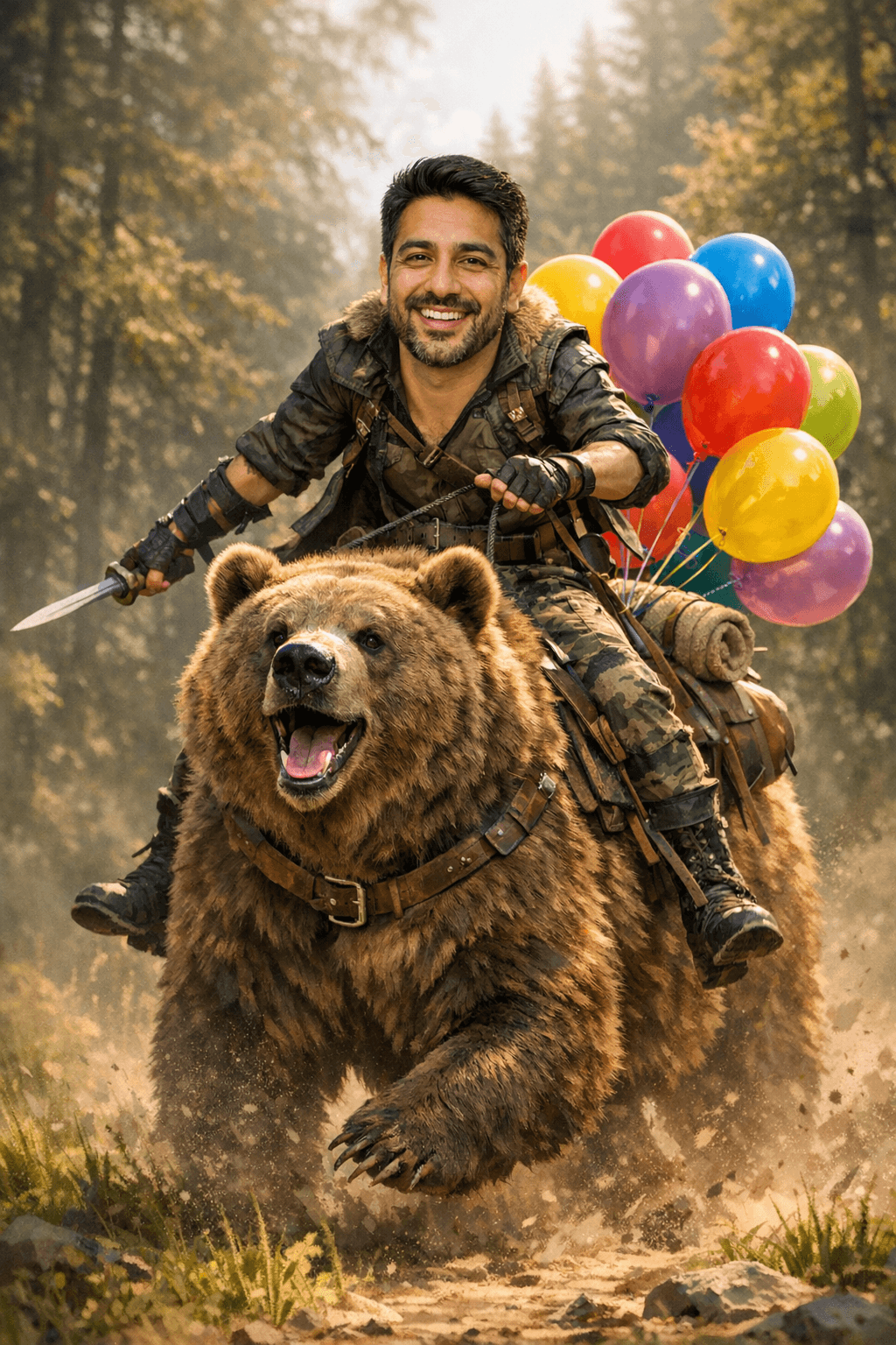 AI birthday card example for last minute birthday cards
